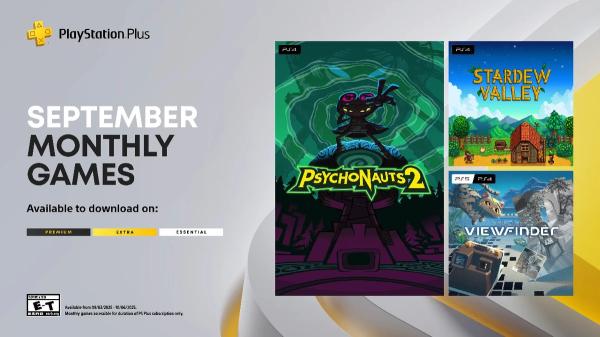 PlayStation Plus в сентябре пополнится Psychonauts 2 и Stardew Valley