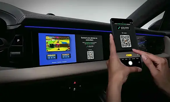Porsche позволит играть в игры во время зарядки электрокара Macan