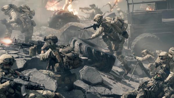 Геймплей королевской битвы Battlefield 6 из китайской версии игры