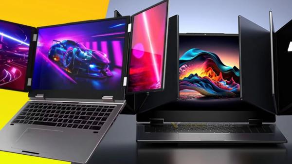 Еще один MAX, да не тот: в Китае появился ноутбук-трюмо MAX16 Triple Screen