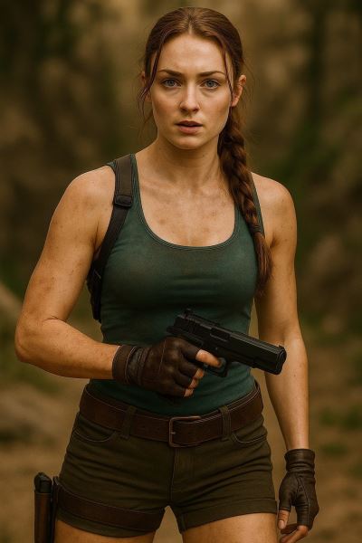 Официально: Софи Тёрнер сыграет Лару Крофт в сериале по Tomb Raider от Amazon